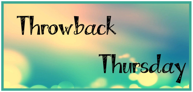 ThrowbackThursday