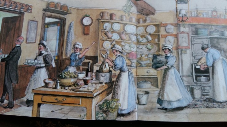 Edwardian Christmas Kitchen