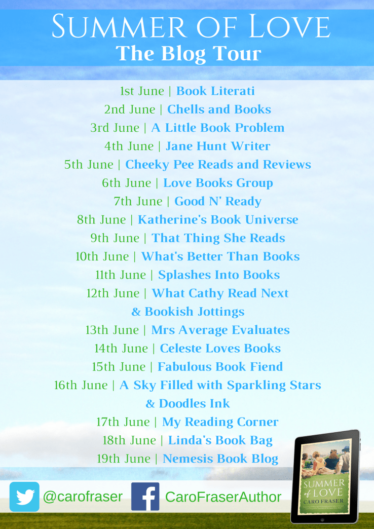 Summer of Love Blog Tour banner