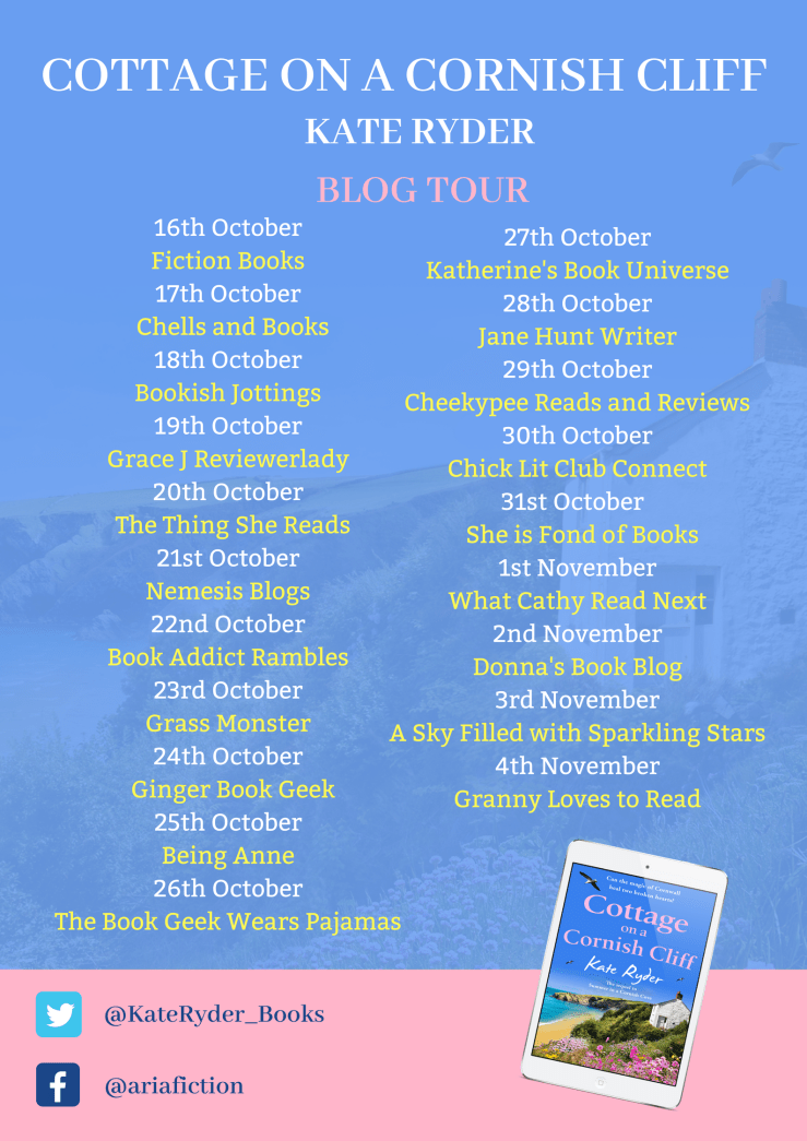 Cottage on a Cornish Cliff blog tour poster (1)