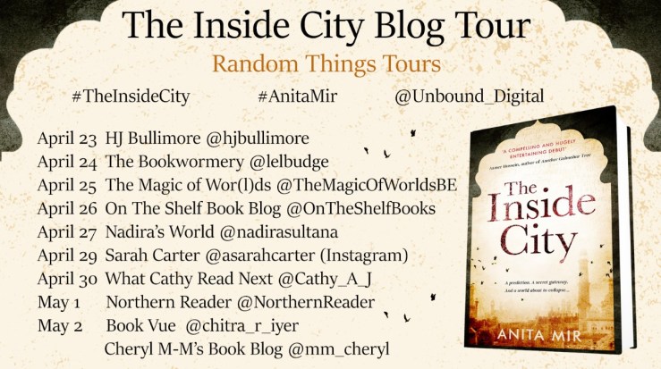 Inside City Blog Tour Poster