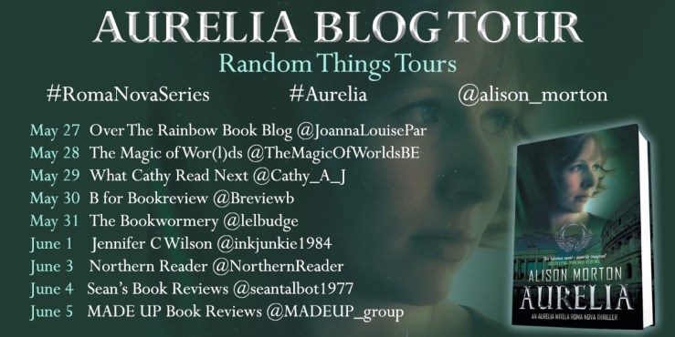 Aurelia Blog Tour Poster