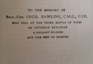 Dedication The Last Secrets John Buchan