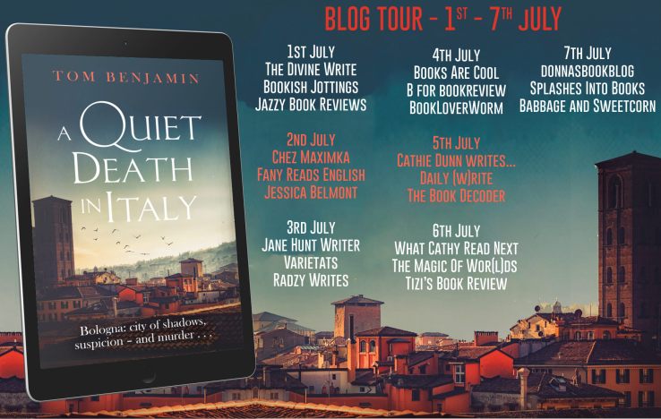 A Quiet Death in Italy Full Tour Banner