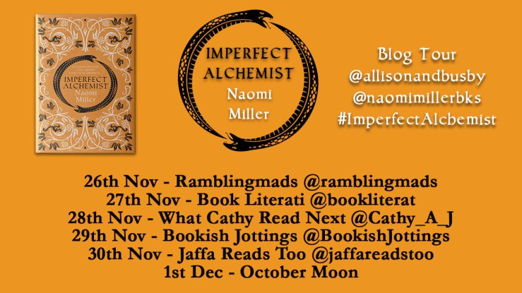 Imperfect Alchemist blog tour Twitter