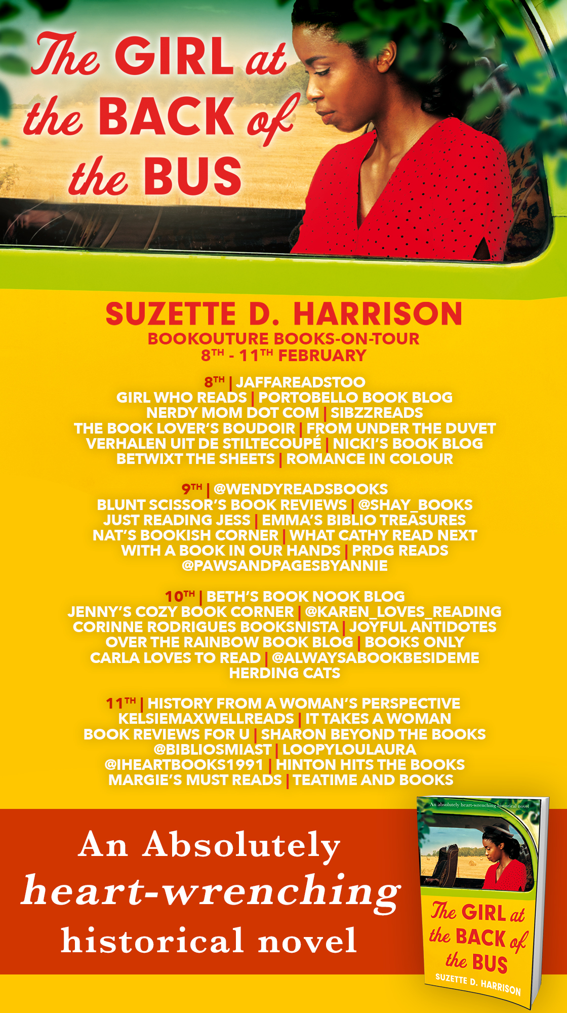 The Girl On The Back of the Bus - Blog Tour