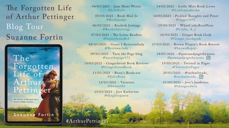 Arthur Pettinger Blog Tour