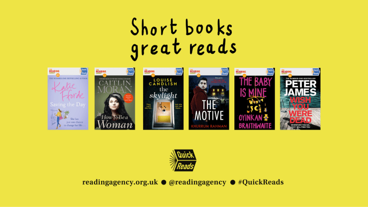 Quick Reads social media banner 2021