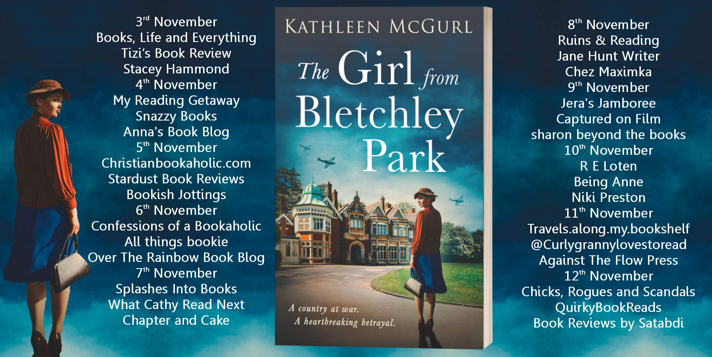 The Girl From Bletchley Park Full Tour Banner