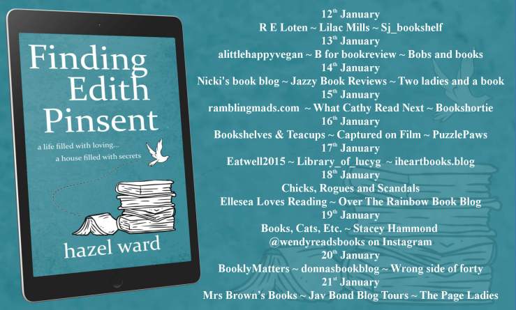 Finding Edith Pinsent Full Tour Banner