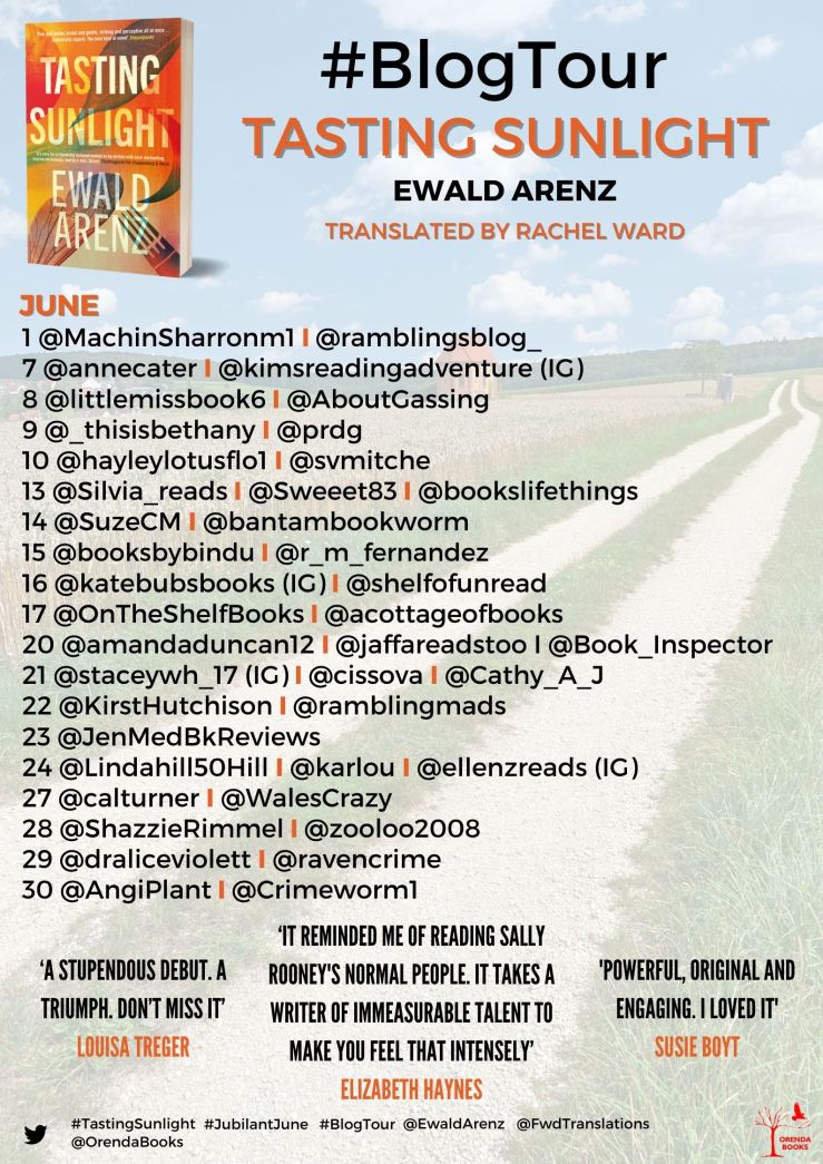 Tasting Sunlight Blog Tour Banner