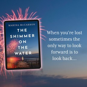 The Shimmer on the Water Author Square shareable 3