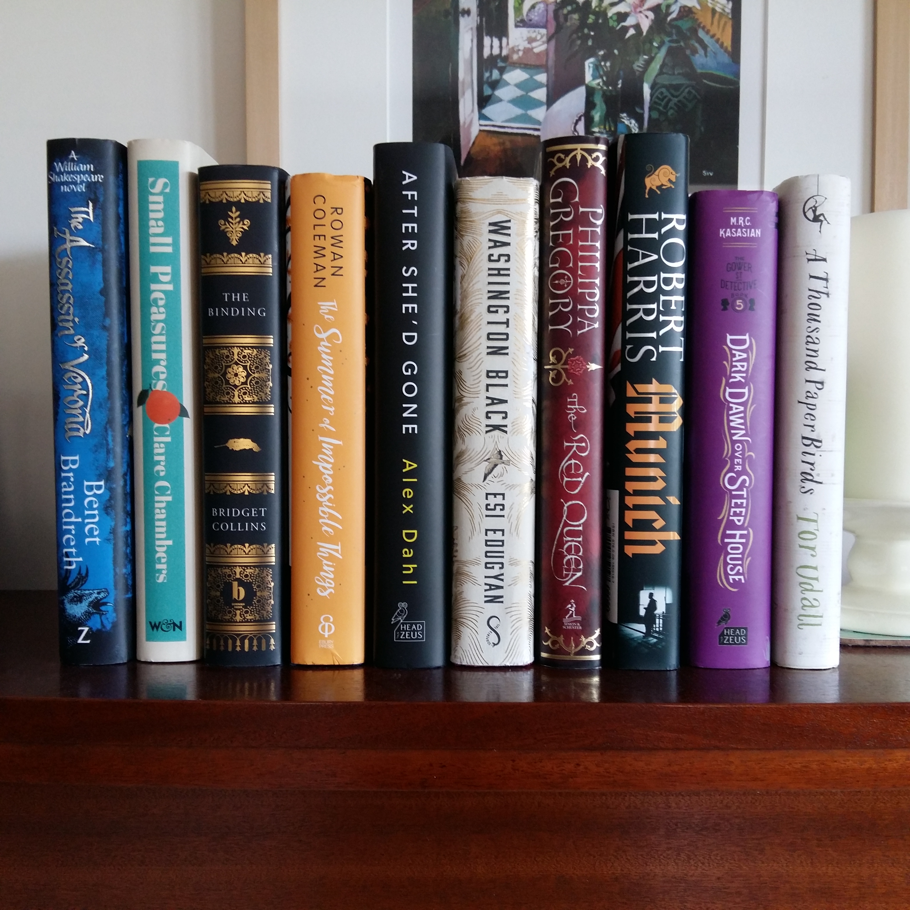 Top Ten Tuesday Typographic Book Covers