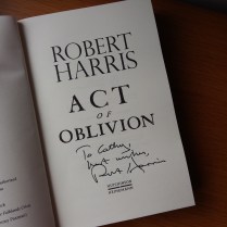 Act of Oblivion Signed