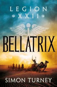 Book cover Bellatrix by Simon Turney