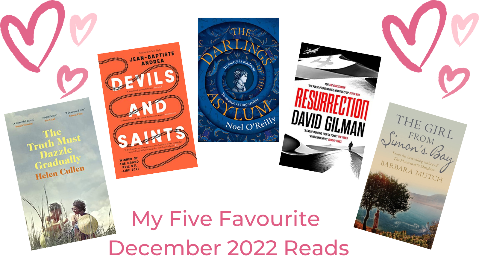 My Five Favourite December 2022 Reads