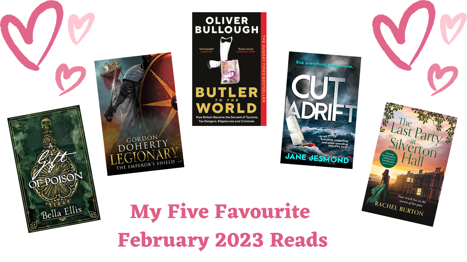 My Five Favourite February 2023 Reads – What Cathy Read Next…