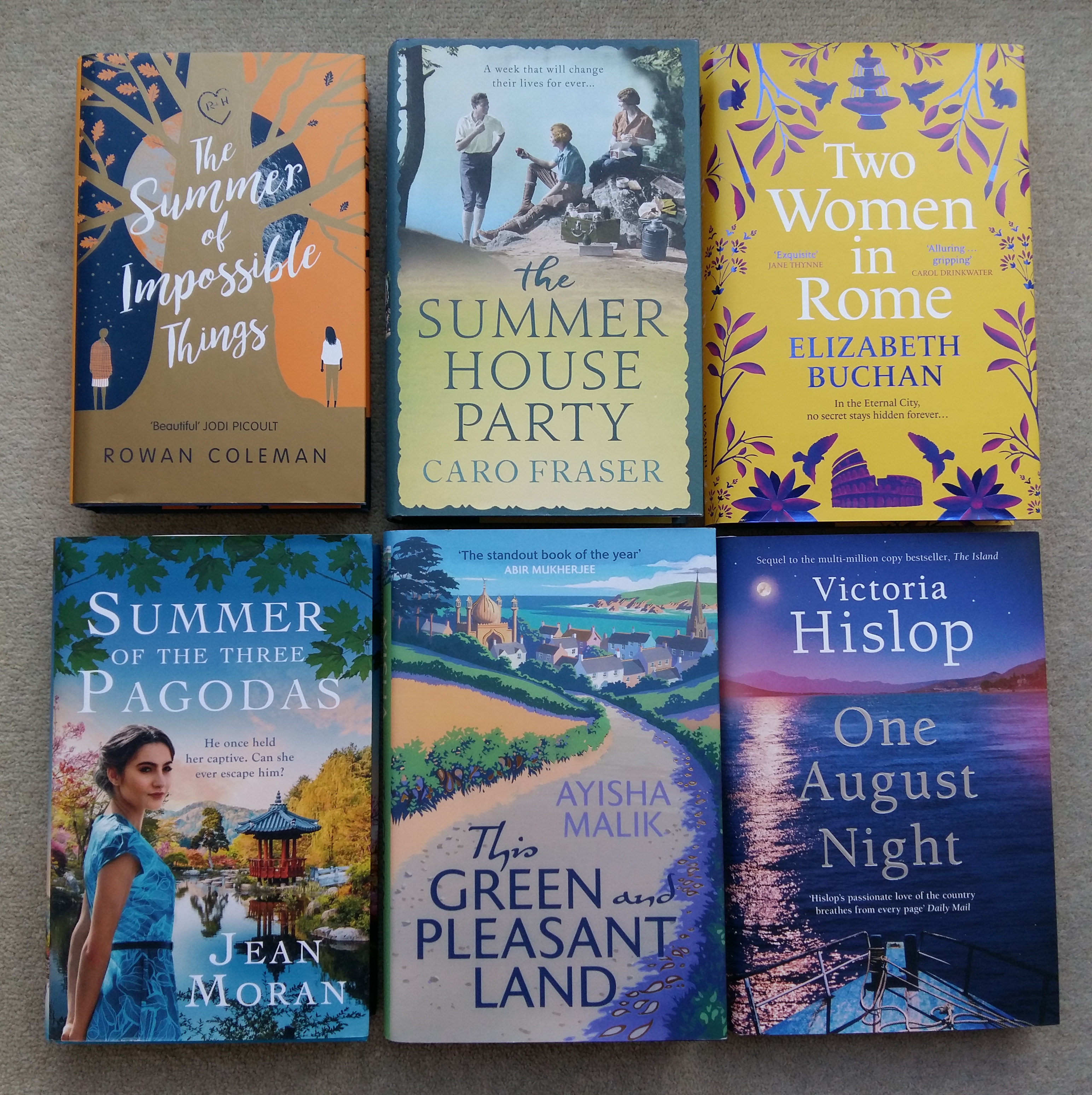 Top Ten Tuesday Summer Books June 2023