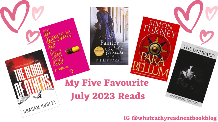 My Five Favourite Reads July 23