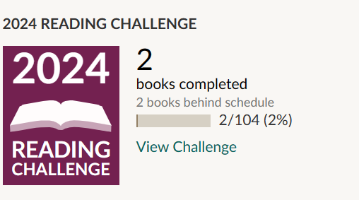Goodreads Challenge 2024