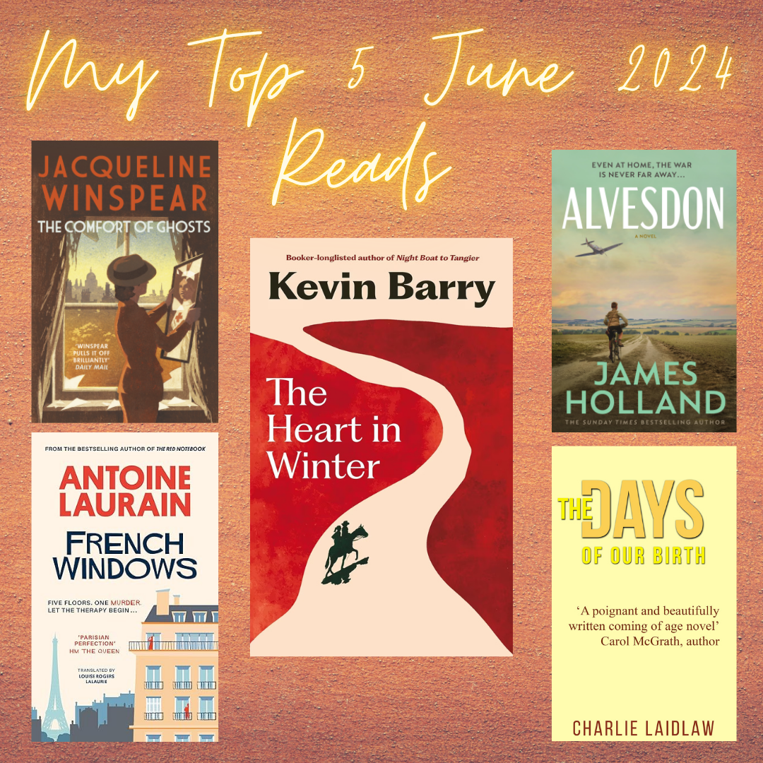 My Top Five June 2024 Reads
